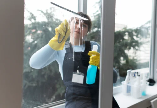 Nettoyage de vitres intérieures et extérieures à Saint-Sauveur-la-Pommeraye